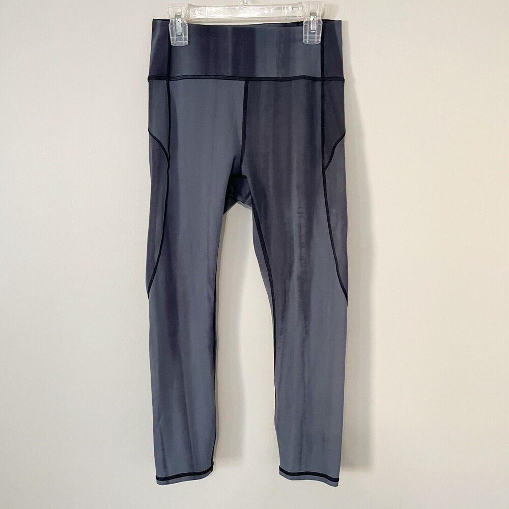 Lululemon Size 6 Tie Dye In Movement Crop Leggings Everlux High Rise 22" Inseam
